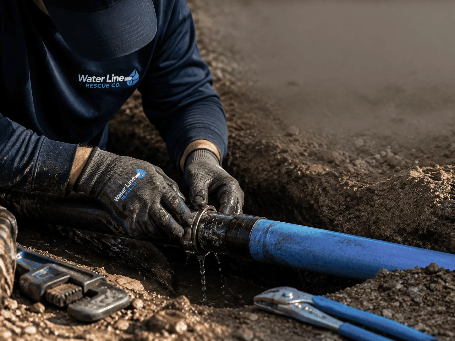 Why choose Water Line Repair in Potts Camp, MS
